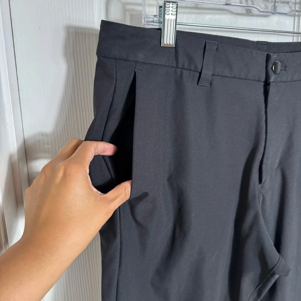 Lululemon Commission Pants Warpstreme Black Men’s 34x30 Classic